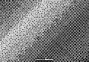 Fond gris pixel de vecteur