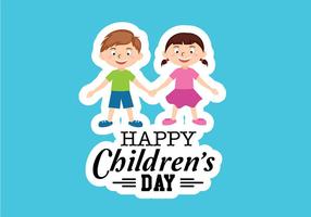 Vecteur Happy Children Day