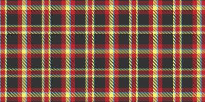 modèle sans couture de plaid tartan de couleur audacieuse vecteur