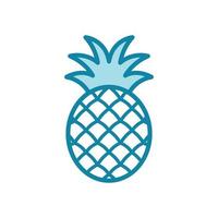 modèle de conception de vecteur icône ananas