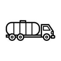 modèle de conception de vecteur d'icône de camion