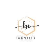 bc écriture logo vecteur de signature initiale, mariage, mode, bijoux, boutique, floral et botanique avec modèle créatif pour toute entreprise ou entreprise.