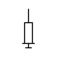 modèles de conception de vecteur icône seringue