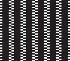 bordure de motif abstrait sans couture rayures carrées noires, grises et blanches beau tissu de motif de labyrinthe géométrique. vecteur