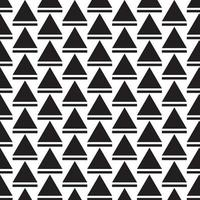 bordure de motif abstrait sans couture rayures carrées noires, grises et blanches beau tissu à motifs géométriques vecteur