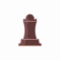 illustration de pièces d'échecs vecteur