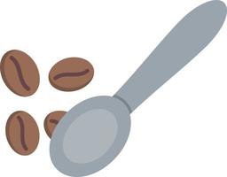 icône plate de café vecteur
