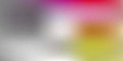 texture de flou abstrait vecteur multicolore léger.