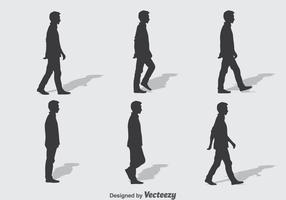 Man Walking Cycle Vector