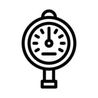 conception d'icône de compteur de pression vecteur