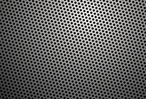 fond de grille géométrique en fibre de carbone noir foncé. texture vectorielle abstraite sombre moderne. vecteur