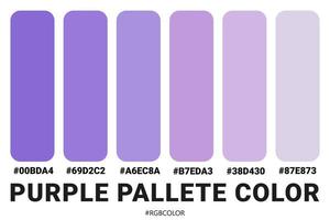 une collection de palettes de couleurs précises avec des codes, parfaites pour être utilisées par les illustrateurs vecteur