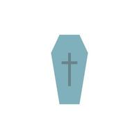 vecteur de cercueil pour la présentation de l'icône du symbole du site Web
