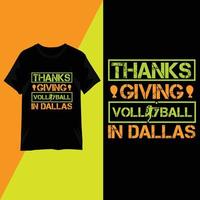 vecteur de conception de t-shirt typographie thanksgiving day