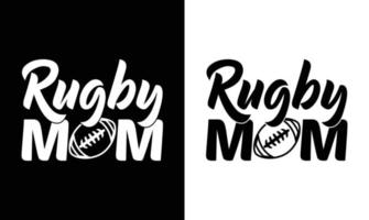 conception de t-shirt de football américain, conception de t-shirt de rugby vecteur