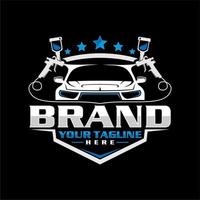 logo de peinture automobile logo de peinture automobile vecteur