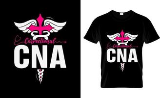 conception de t-shirt cna, slogan de t-shirt cna et conception de vêtements, typographie cna, vecteur cna, illustration cna