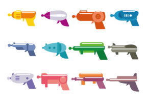 Laser tag toys vector