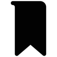 icône de signet, thème du vendredi noir vecteur