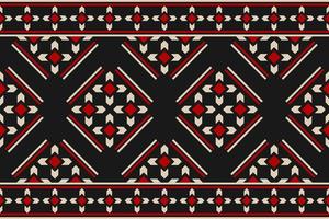 tapis motif tribal art. motif géométrique sans couture ethnique traditionnel. impression d'ornement ethnique aztèque. façon mexicaine. vecteur