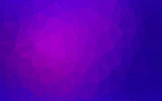 disposition polygonale abstraite de vecteur violet foncé, rose.