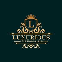 logo vectoriel luxueux haut de gamme