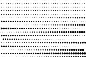 cercle noir et blanc petit moyen grand gradient c'est un travail abstrait la base principale appropriée pour concevoir d'autres travaux vecteur