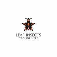 image vectorielle d'insecte logo icône vecteur