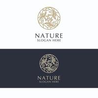 image vectorielle de nature logo icône vecteur