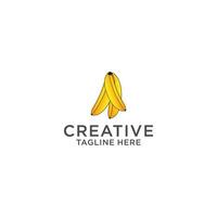 vecteur de conception icône logo banane