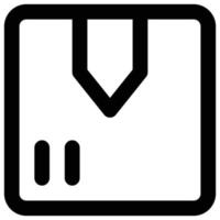 icône de paquet, thème du vendredi noir vecteur