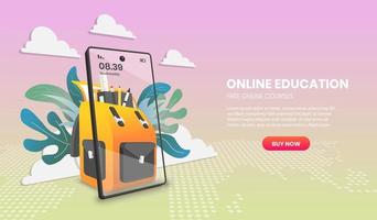 modèle web couse application mobile en ligne vecteur