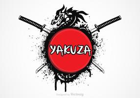Conception de vecteur gratuit Yakuza