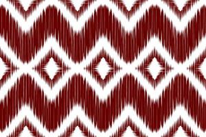 motif ethnique ikat traditionnel. modèle sans couture en tribal. vecteur