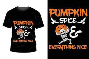 conception de t-shirt d'halloween vecteur