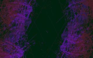 abstrait grunge texture splash peinture fond noir et violet vecteur