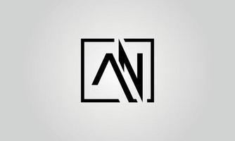 une conception de logo. initial un modèle de vecteur libre de conception d'icône de logo de lettre.