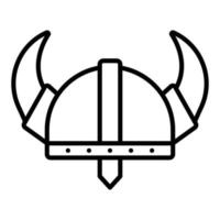 style d'icône viking vecteur