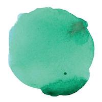 tache aquarelle abstraite turquoise décorative vecteur