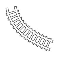 vecteur d'illustration ferroviaire