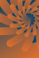 abstrait vertical arrière-plan modèle orange texture géométrique vecteur