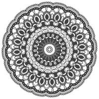 livre de coloriage de motif de mandala.ornement mandala rond parfait pour une utilisation dans tout autre type de conception. vecteur oriental, éléments de conception de tissage.