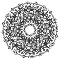 livre de coloriage de motif de mandala.ornement mandala rond parfait pour une utilisation dans tout autre type de conception. vecteur oriental, éléments de conception de tissage.