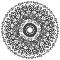 livre de coloriage de motif de mandala.ornement mandala rond parfait pour une utilisation dans tout autre type de conception. vecteur oriental, éléments de conception de tissage.