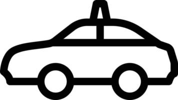 illustration vectorielle de taxi sur un fond. symboles de qualité premium. icônes vectorielles pour le concept et la conception graphique. vecteur