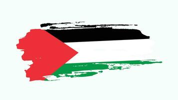 vecteur de drapeau palestine splash