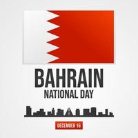 fête nationale de bahreïn vecteur