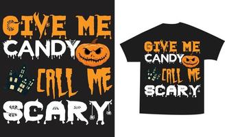 t-shirts et hauts amusants pour femmes pour halloween vecteur