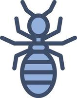illustration vectorielle termite sur fond.symboles de qualité premium.icônes vectorielles pour le concept et la conception graphique. vecteur