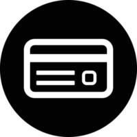 facturation, carte, icône de carte de crédit vecteur